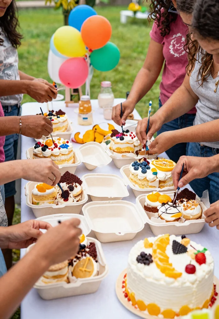 10 Engagement Bento Cake Ideas That Keep Frosting Intact During Transport - 10. Interactive Bento Cake 1