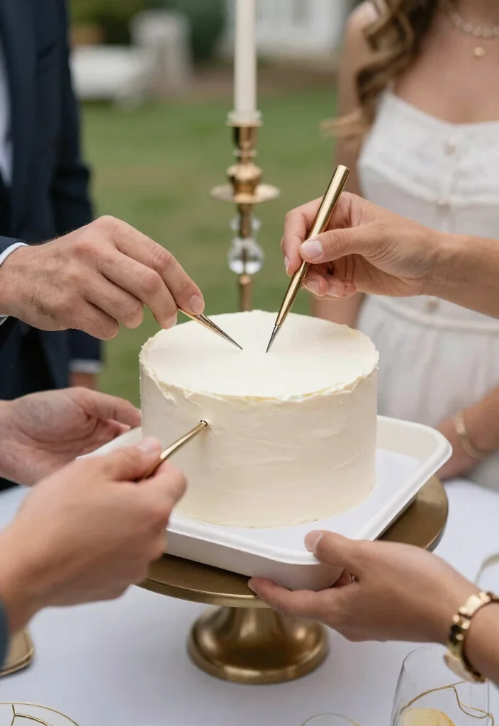 10 Engagement Bento Cake Ideas That Keep Frosting Intact During Transport - 8. Simple Yet Chic Bento Cake 1