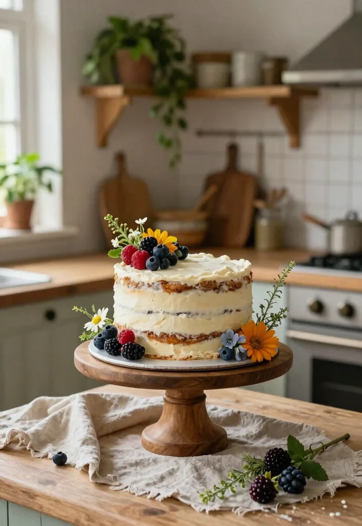 12 60th Anniversary Cake Ideas That Support Heavy Tiers - 6. Rustic Charm 1