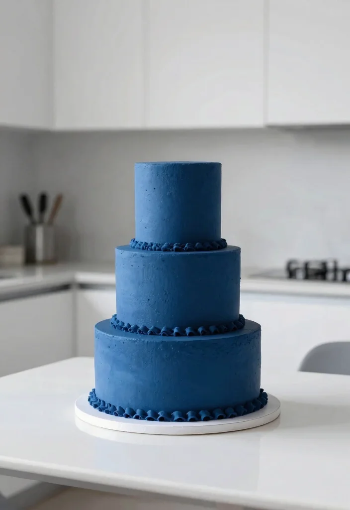 12 60th Anniversary Cake Ideas That Support Heavy Tiers - 8. Monochrome Magic 1