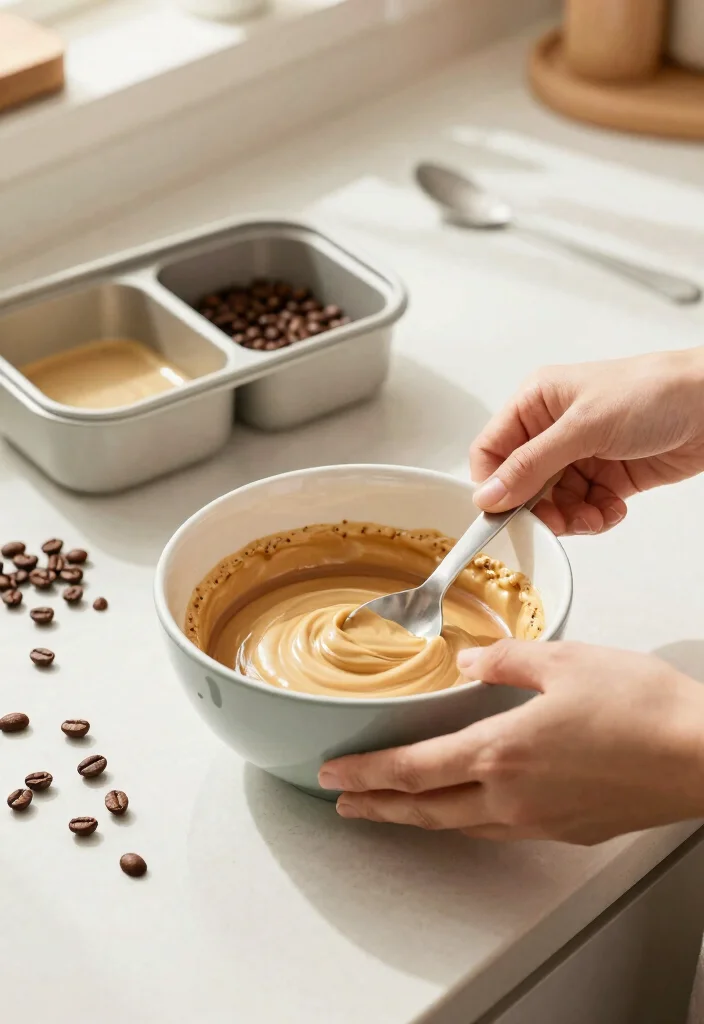 12 Bento Cake for Husband Birthday Ideas That Travel in a Purse - 9. Coffee Lover’s Delight 1