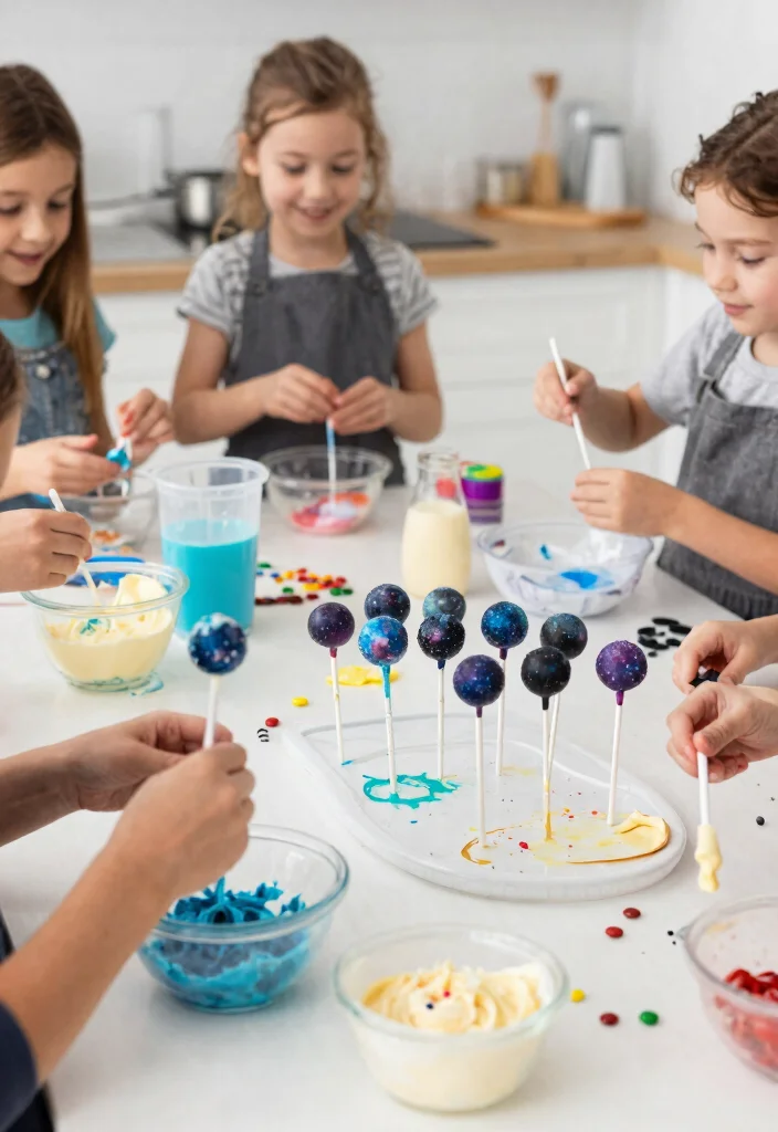 12 Galaxy Cake Pops That Hold Their Shape Without Cracking - 1. Classic Galaxy Cake Pops 1