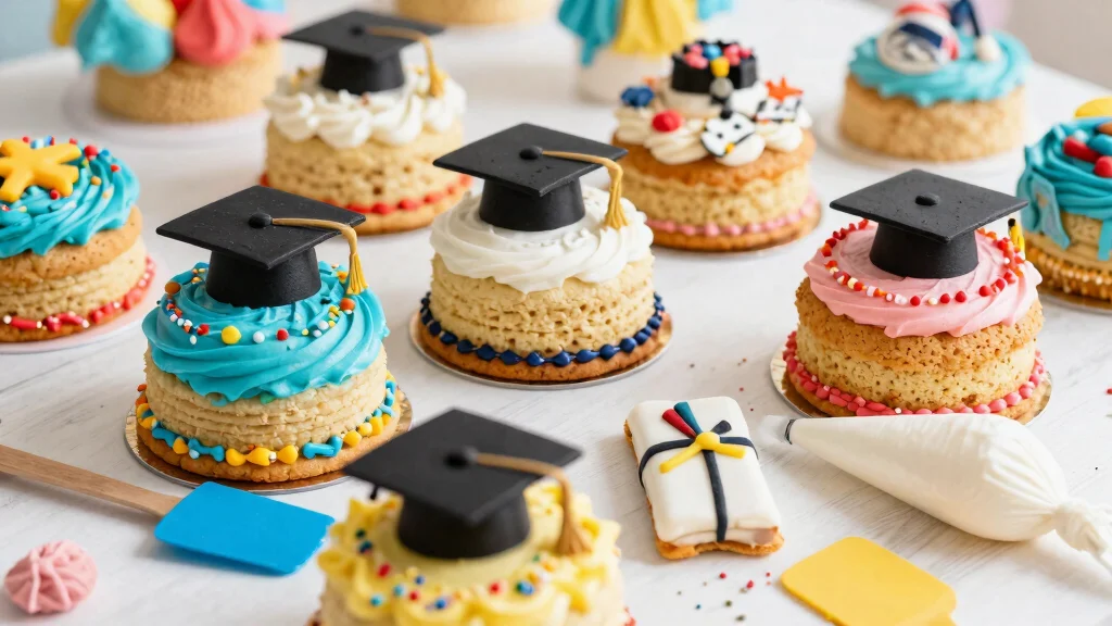 12 Graduation Cookie Cake Ideas That Hold Together When Sliced