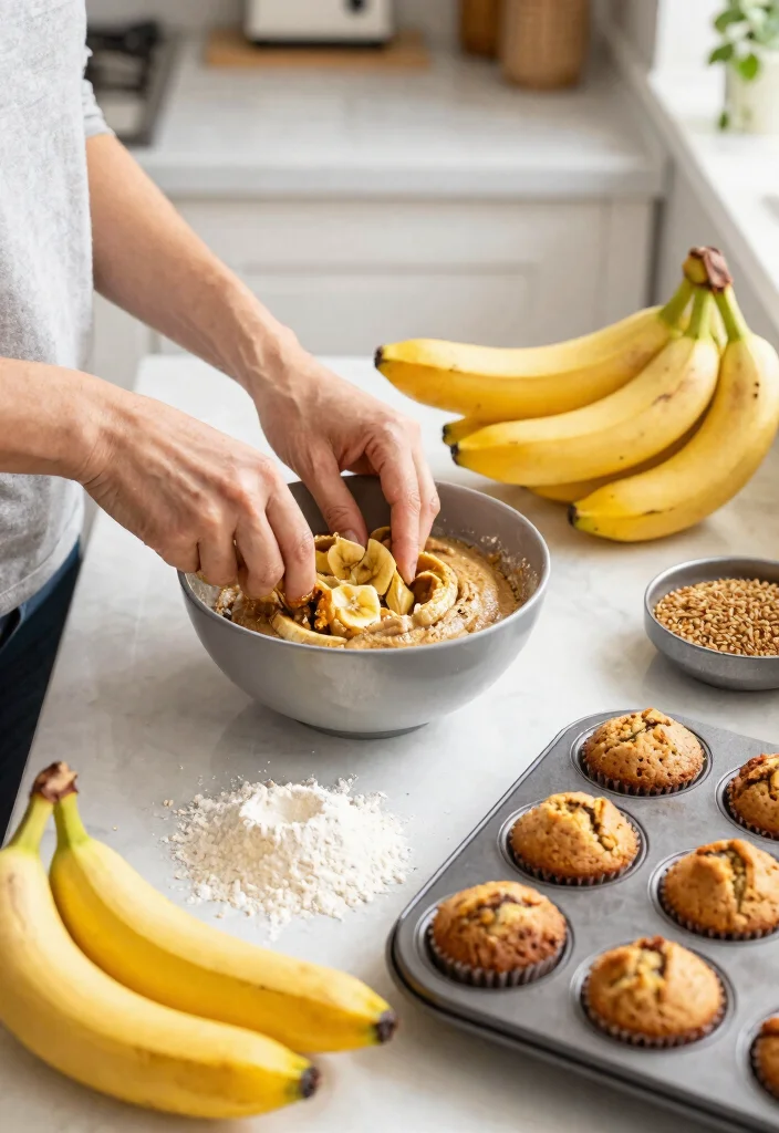 12 Mini Cake for Husband Birthday Ideas That Fit in a Lunch Bag - 1. Healthy Banana Bread Mini Cakes 1