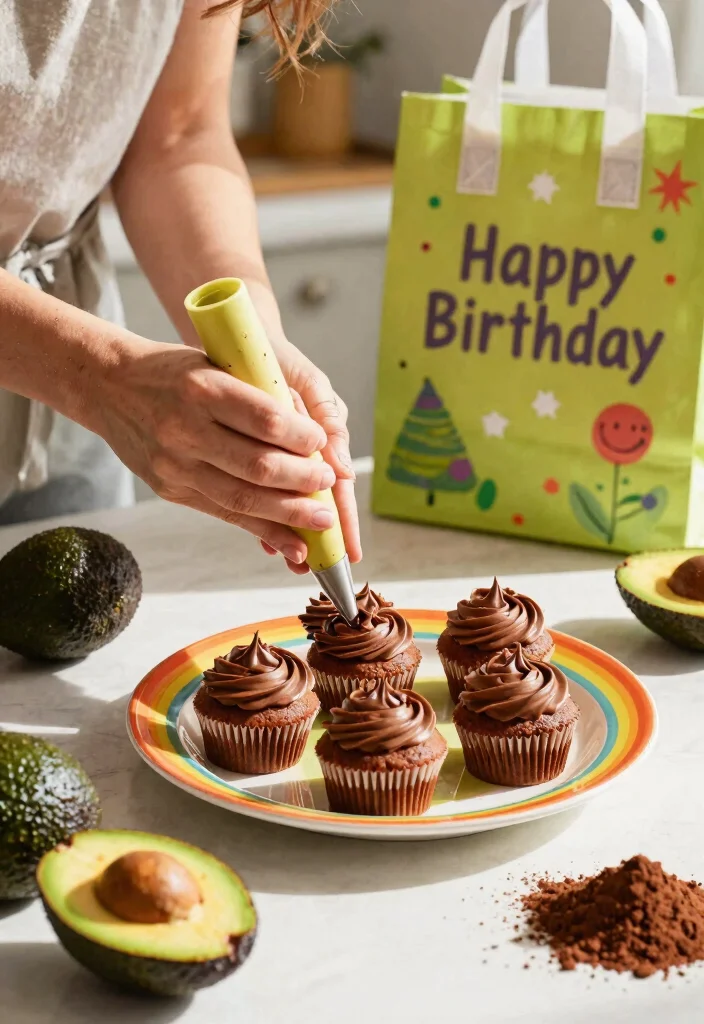 12 Mini Cake for Husband Birthday Ideas That Fit in a Lunch Bag - 2. Chocolate Avocado Mini Cakes 1