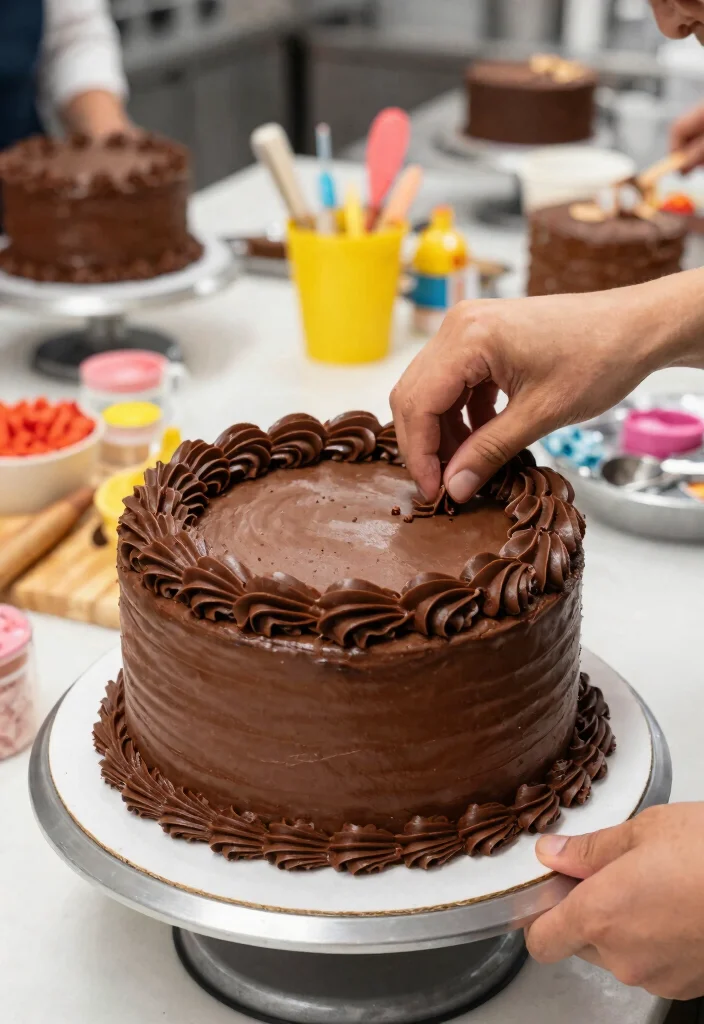 12 Tangled Birthday Cake Ideas With Braids That Stay Twisted - 6. Twisted Braids Chocolate Delight Cake 1