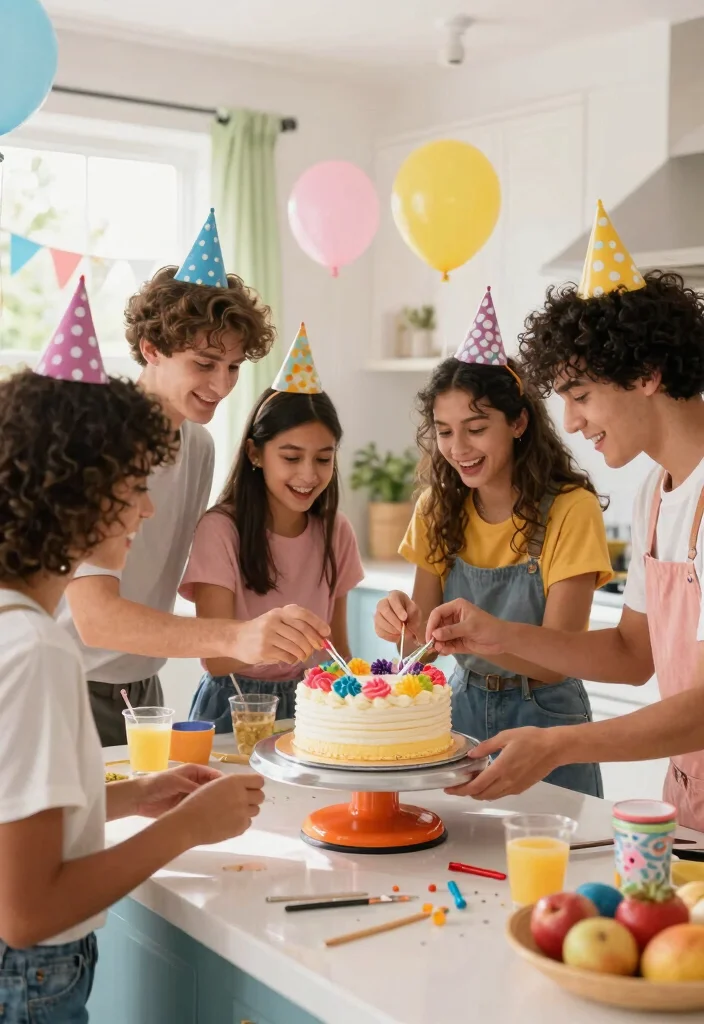 12 Trolls Cake Ideas for Beginners That Don't Need Airbrushing - 12. Trolls' Party Surprise Cake 1