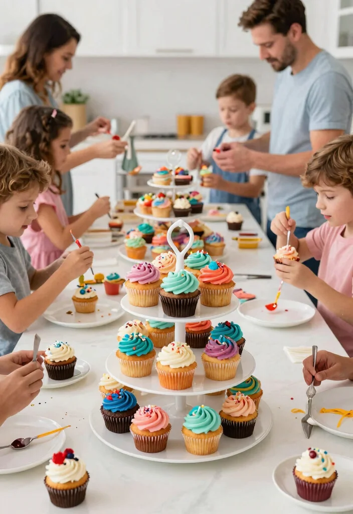 12 Trolls Cake Ideas for Beginners That Don't Need Airbrushing - 5. DreamWorks Trolls Cupcake Tower 1