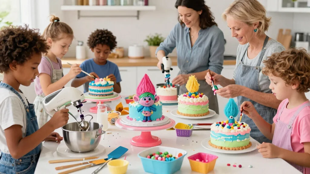 12 Trolls Cake Ideas for Beginners That Don't Need Airbrushing