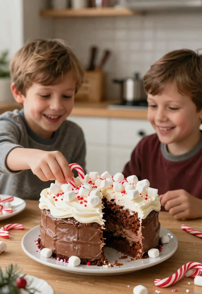 14 Cake Ideas for Brother That Don't Need Piping Skills - 14. Cozy Hot Chocolate Cake 1