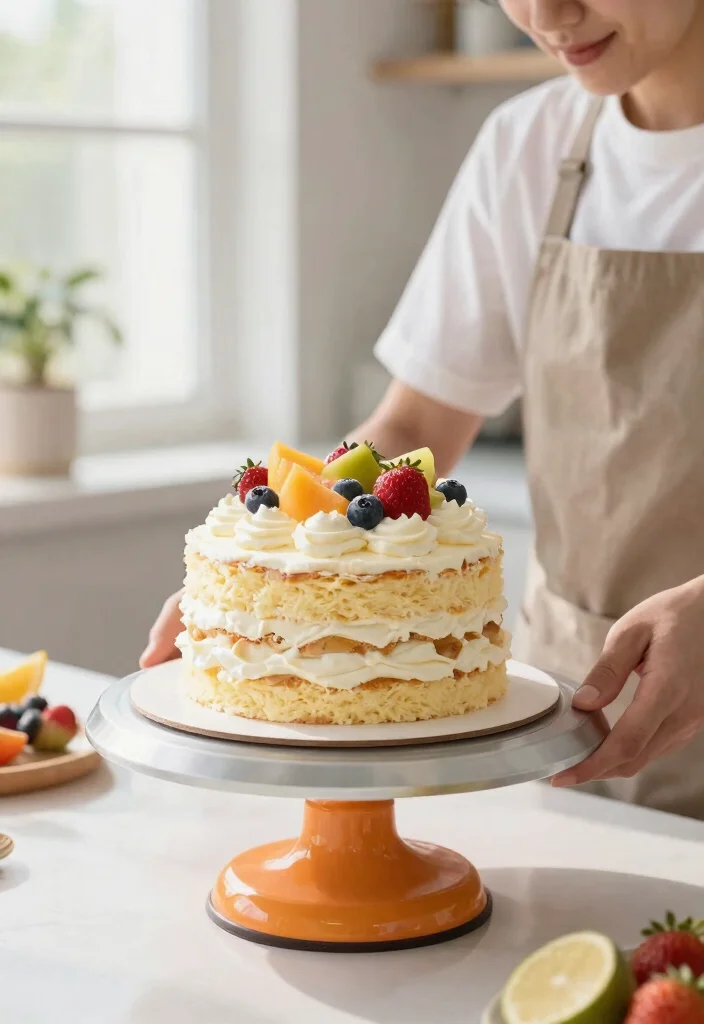 14 Cloud Cake Ideas That Hold Shape Without Buttercream Melting - 1. Fluffy Vanilla Cloud Cake 1