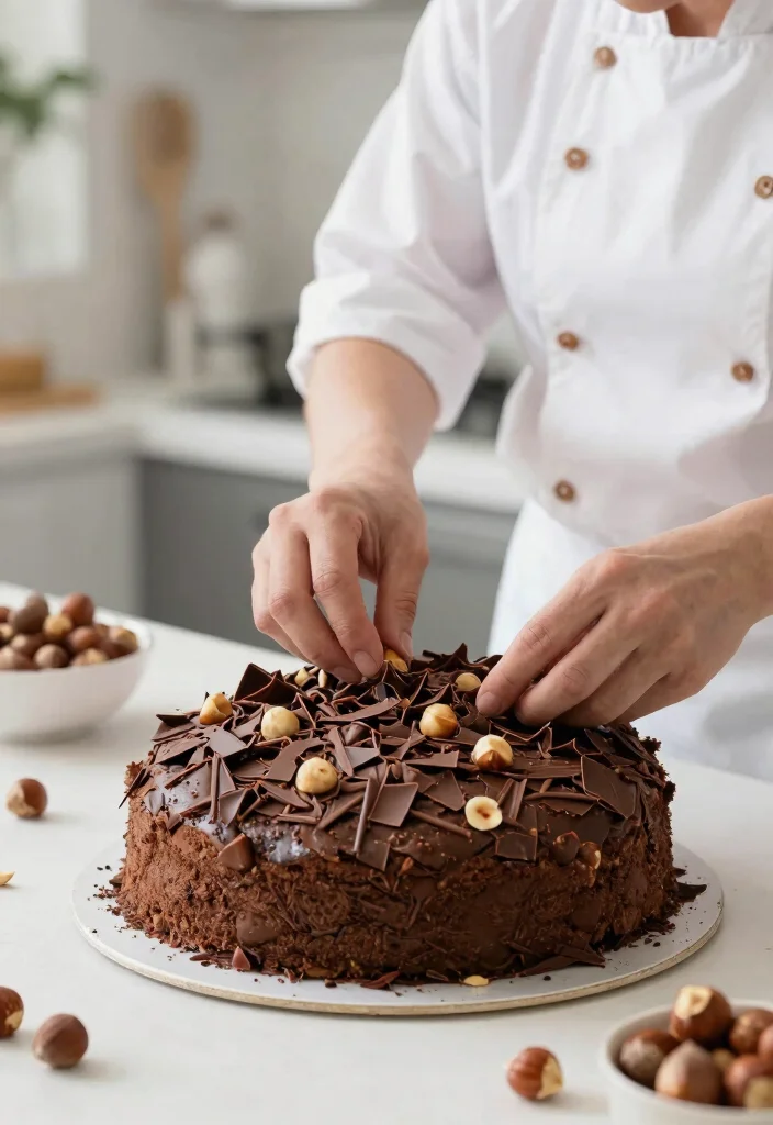 14 Cloud Cake Ideas That Hold Shape Without Buttercream Melting - 13. Chocolate Hazelnut Cloud Cake 1