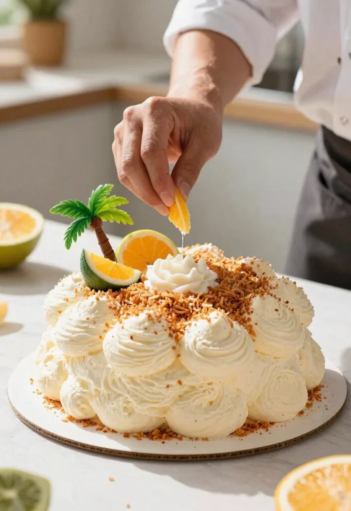 14 Cloud Cake Ideas That Hold Shape Without Buttercream Melting - 5. Coconut Cream Cloud Cake 1