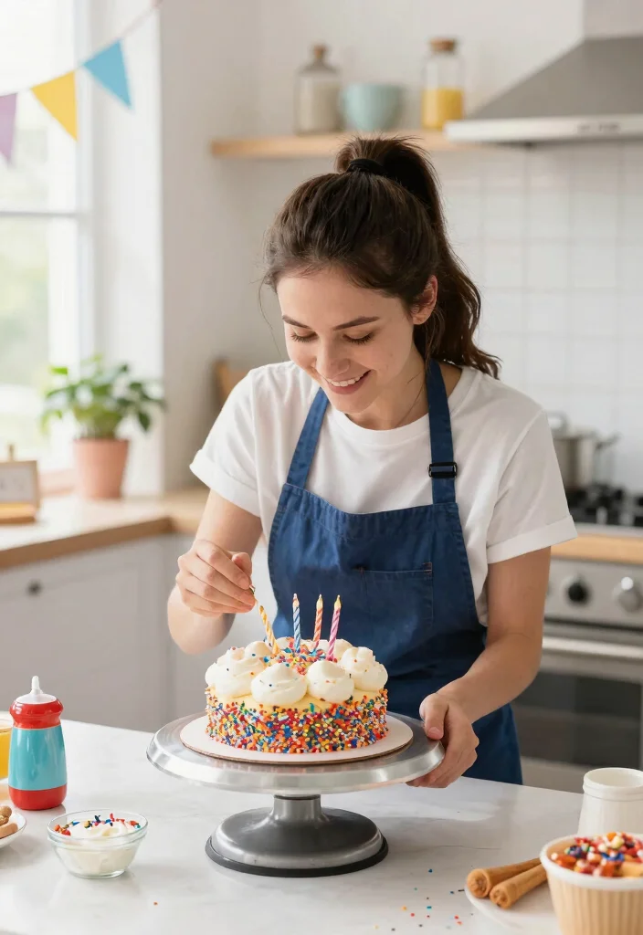 14 Cloud Cake Ideas That Hold Shape Without Buttercream Melting - 9. Funfetti Cloud Cake 1