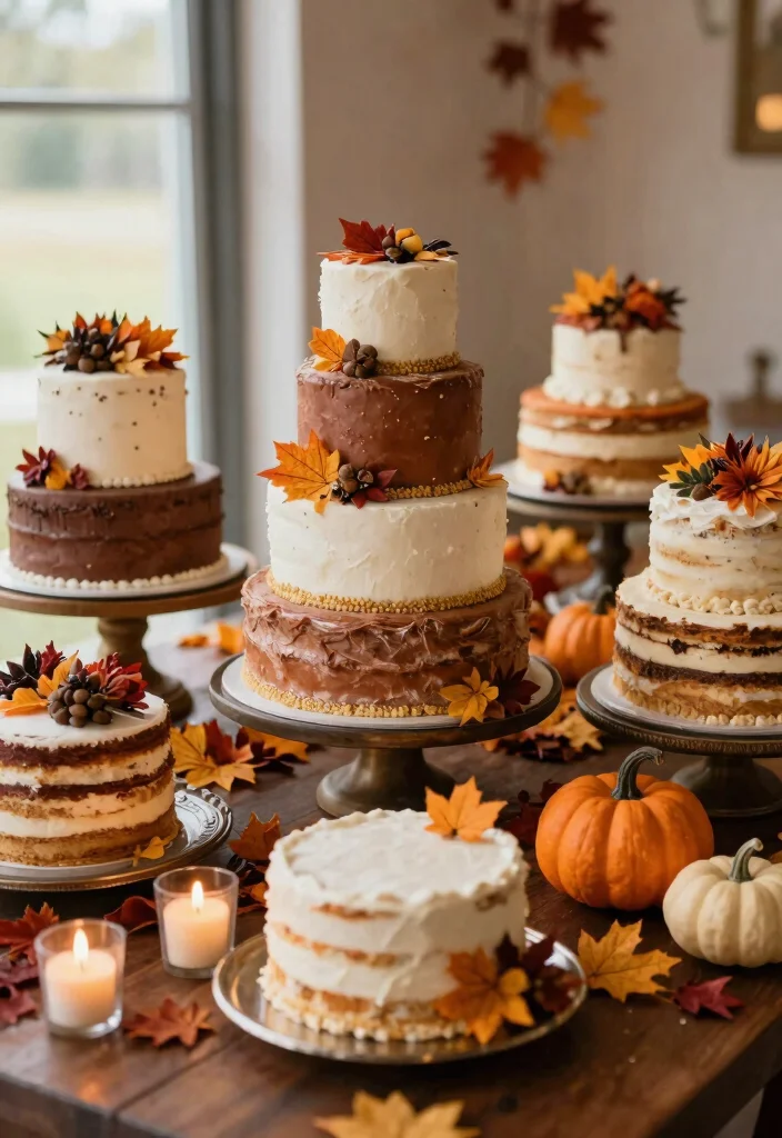 14 Fall Wedding Cake Ideas With Autumn Colors That Don't Bleed Between Tiers - Conclusion 1