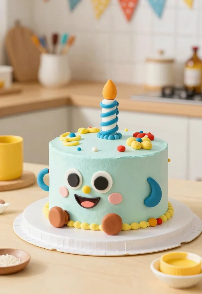14 Husband Birthday Cake Ideas That Look Harder Than They Are - 14. Whimsical Character Cake 1