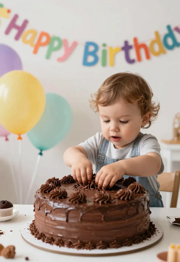 15 Cake Smash Cakes That Survive Being Grabbed and Squeezed - 2. Chocolate Mud Puddle 1