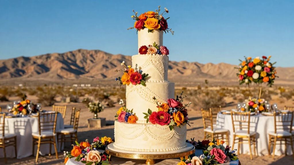 15 Vegas Wedding Cake Ideas That Survive Desert Heat