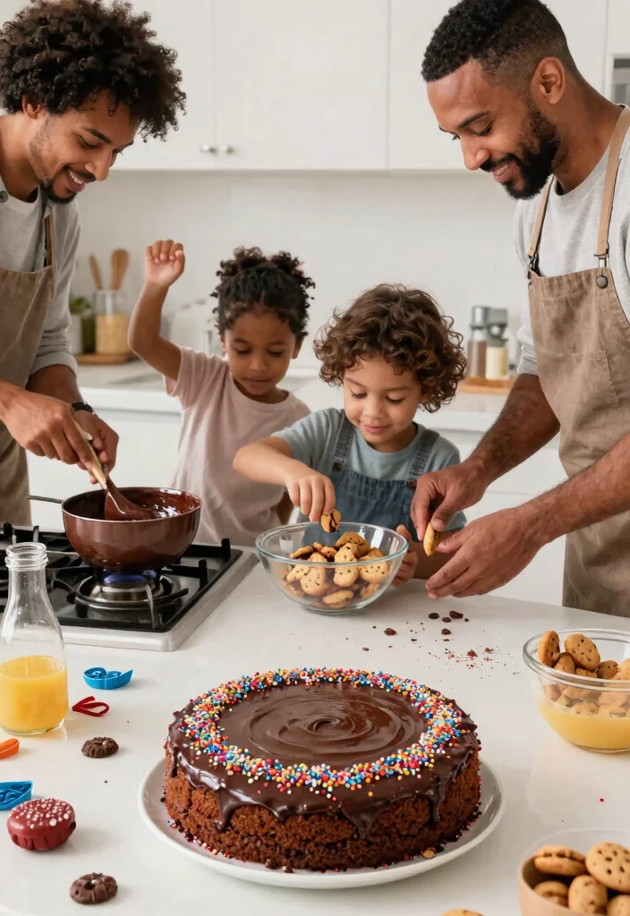18 Easy Birthday Cake Ideas for Beginners With No Special Tools - 1. No-Bake Chocolate Biscuit Cake 1