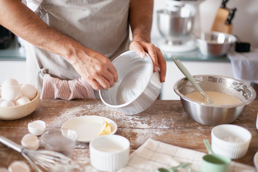 dimensions of sheet cake pan