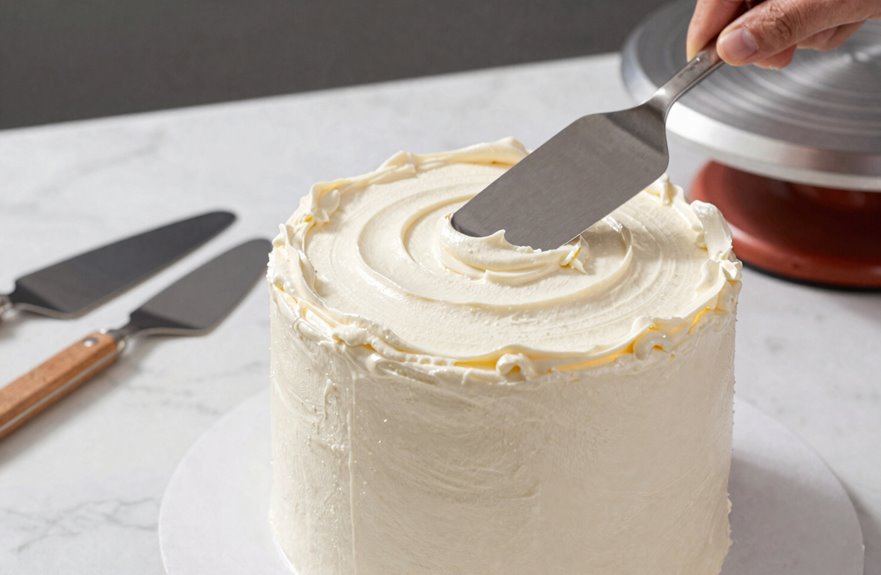 How to Put Frosting on a Cake for Smooth Results 2 essential frosting tools ensure perfection