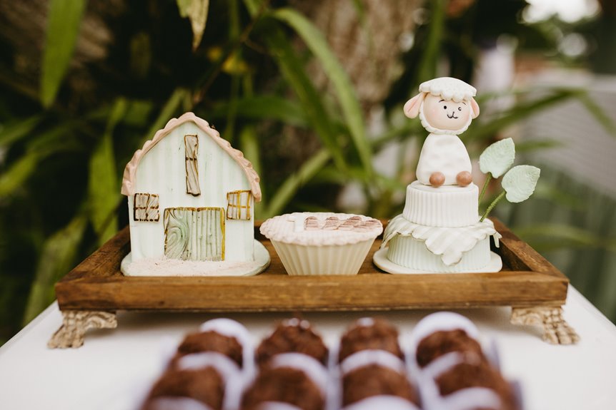 make a lamb cake stepwise