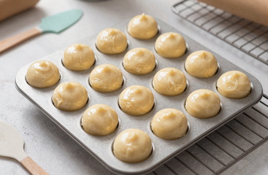 whisked batter bake ball
